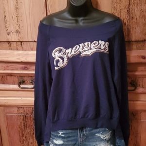 Touch by Alyssa Milano Milwaukee Brewers Top